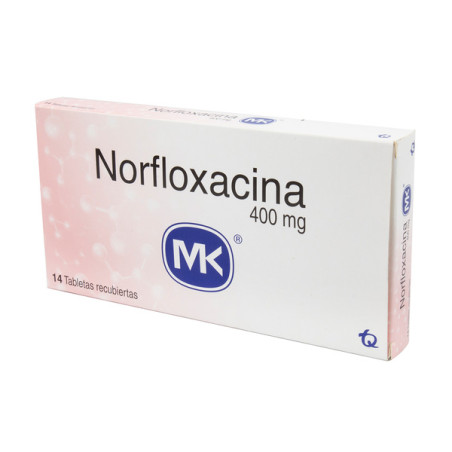 NORFLOXACINA 400 MG 14 TABLETAS MK