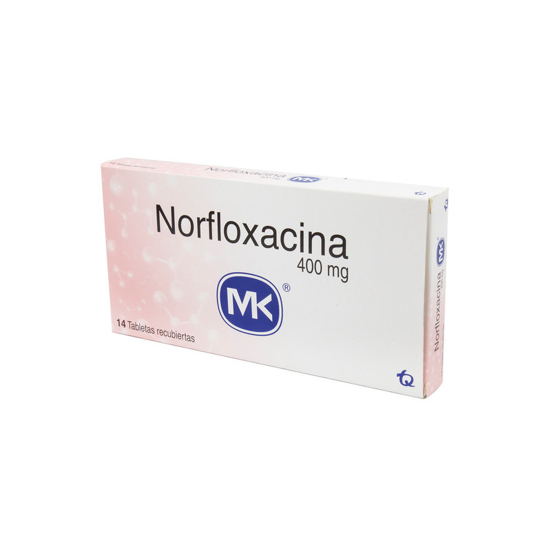 NORFLOXACINA 400 MG 14 TABLETAS MK