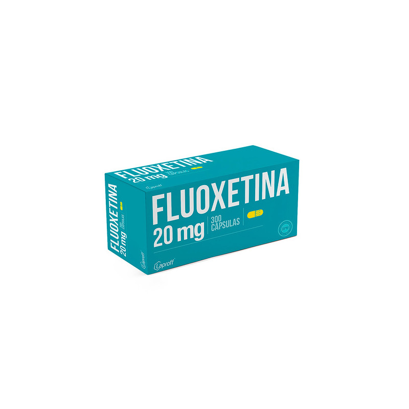 FLUOXETINA 20 MG 300 CAPSULAS LP