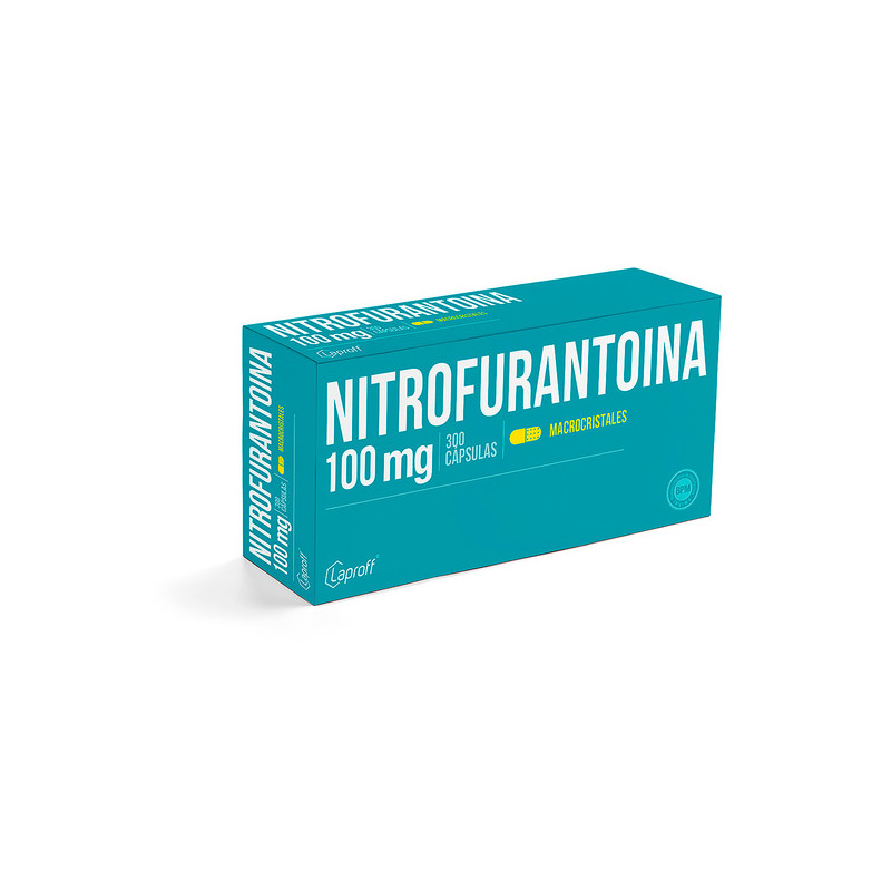 NITROFURANTOINA 100 MG 300 CAPSULAS LP