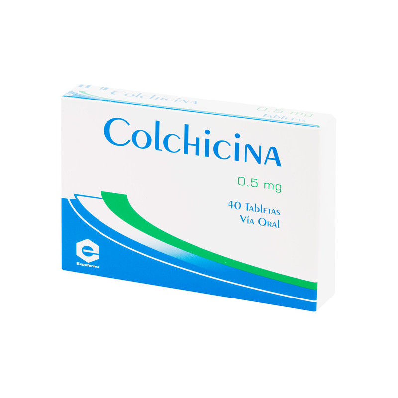 COLCHICINA 0.5 MG 40 TABLETAS EX