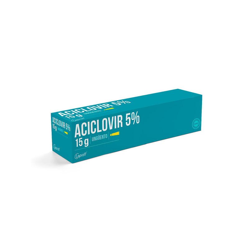 ACICLOVIR 5% UNGUENTO 15 GR LP