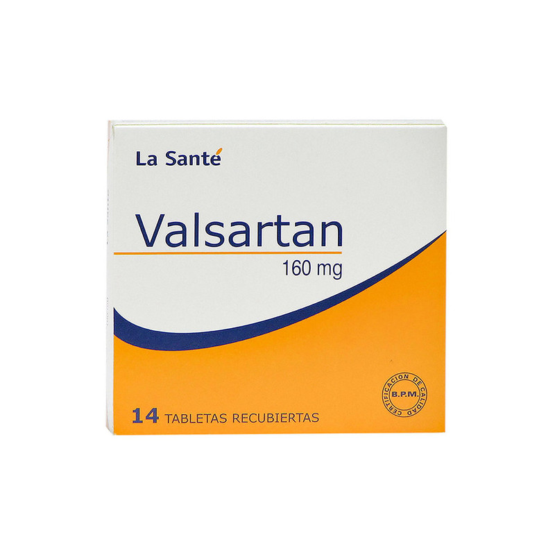 ( ) VALSARTAN 160 MG 14 TABLETAS LS(M)18569