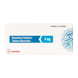 MONTELUKAST PEDIA.4MG 30TABS MAS(M)30268          