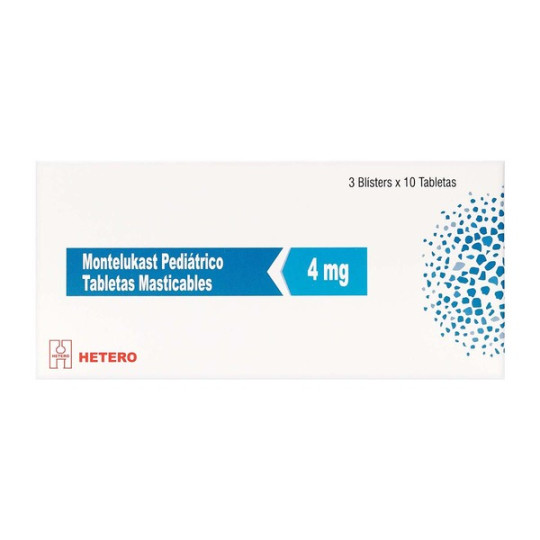 MONTELUKAST PEDIA.4MG 30TABS MAS(M)30268          