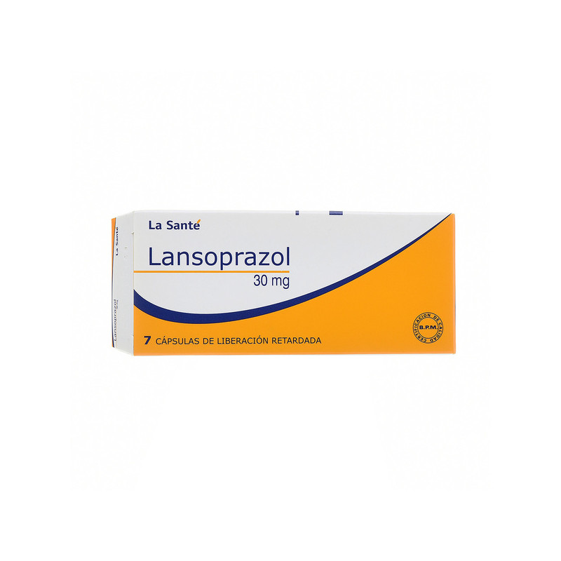 ( ) LANSOPRAZOL 30 MG 7 CAPSULAS LS                   