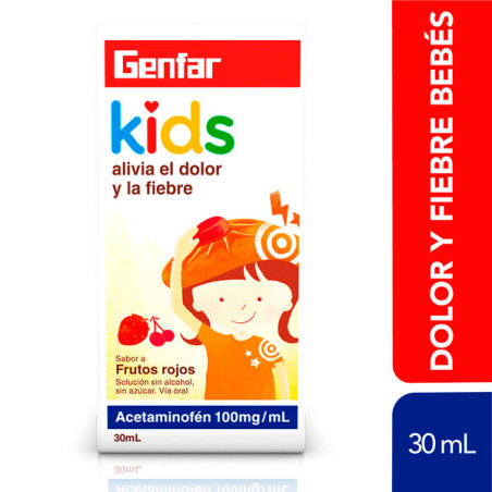 ( ) ACETAMINOFEN KIDS 100 MG GOTAS 30 ML GF