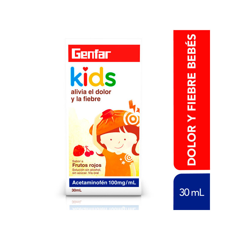 ( ) ACETAMINOFEN KIDS 100 MG GOTAS 30 ML GF