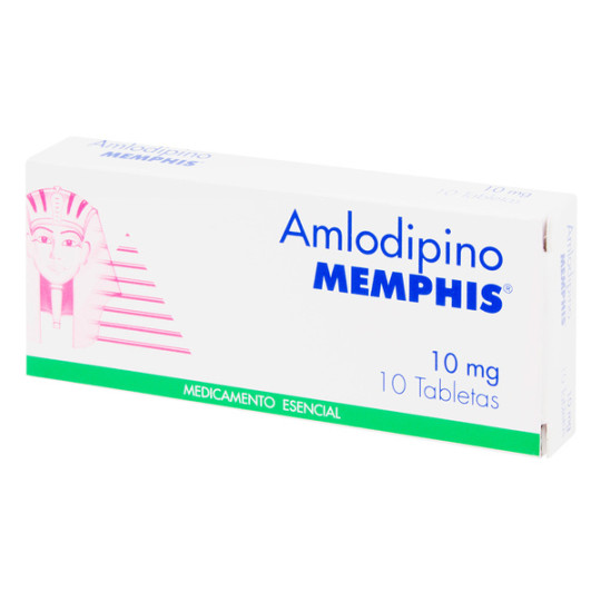 ( ) AMLODIPINO 10 MG 10 TABLETAS MP