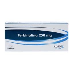 TERBINAFINA 250 MG 14 TABLETAS HP