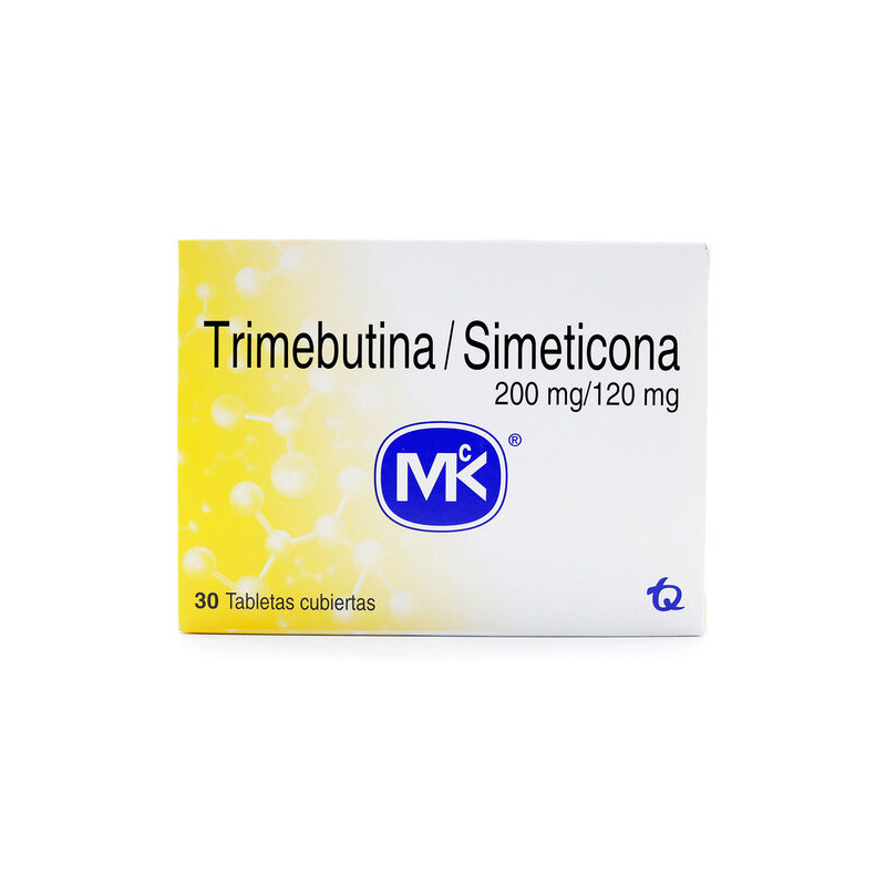 TRIMEBUTINA SIMETIC.200/120 MG 30 TBS MK