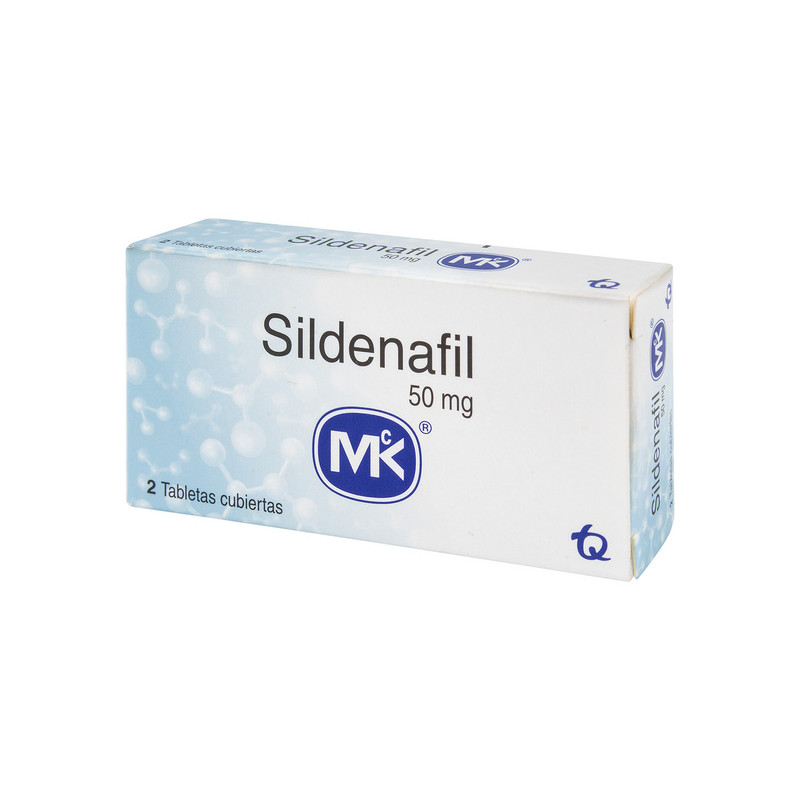 SILDENAFIL 50 MG 2 TABLETAS MK