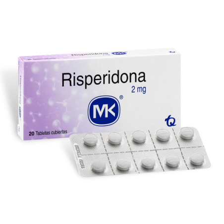RISPERIDONA 2 MG 20 TBS MK(P)16738