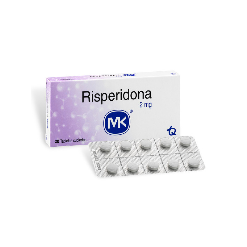 RISPERIDONA 2 MG 20 TBS MK(P)16738