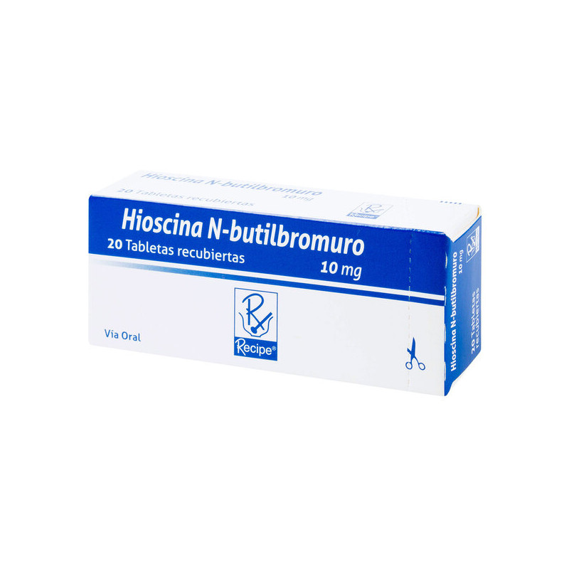 HIOSCINA N-BUTIL BROMURO 10 MG 20 TBS RC          
