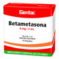 ( ) BETAMETASONA 8 MG 2 ML 10 AMPOLLAS GF