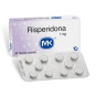 RISPERIDONA 1 MG 20 TABLETAS MK (P)8369