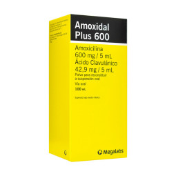 AMOXIDAL PLUS 600 SUSPENSION 100 ML