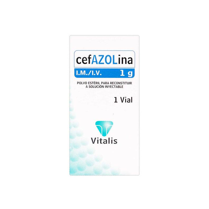 CEFAZOLINA 1 G-C1 1 AMPOLLA VT