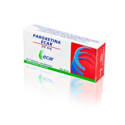 PAROXETINA 20 MG 30 TABLETAS EC