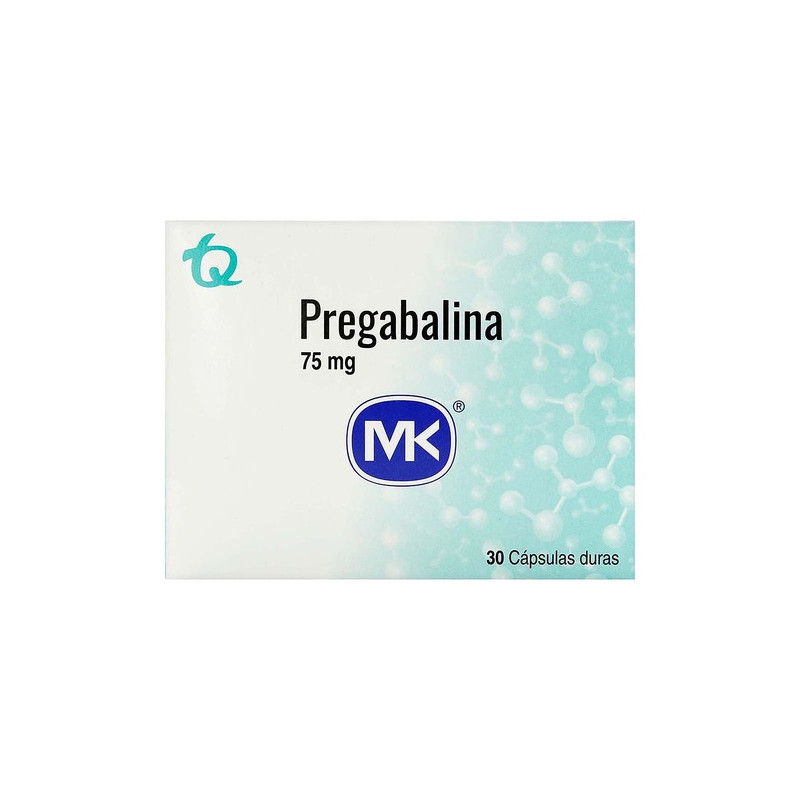 PREGABALINA 75 MG 30 CAP MK (P)50018