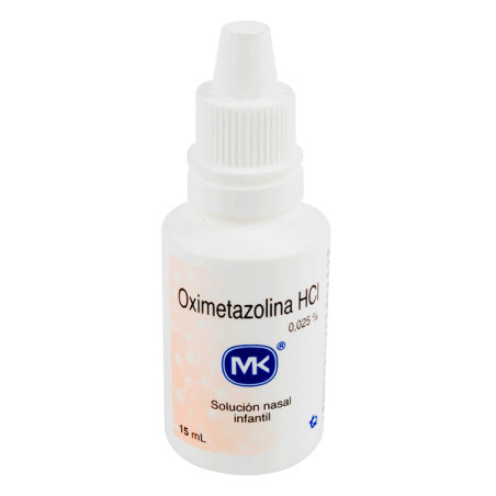 OXIMETAZOLINA NASAL 0.025% SOL 15 ML MK