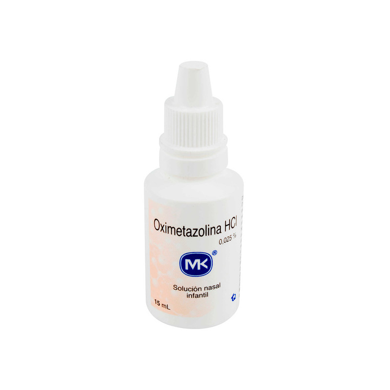 OXIMETAZOLINA NASAL 0.025% SOL 15 ML MK