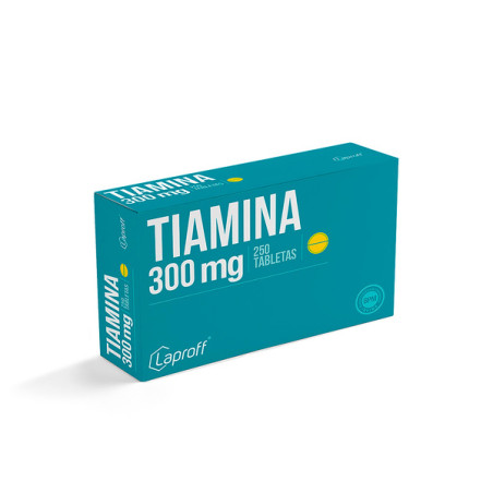 TIAMINA 300 MG 250 TABLETAS LP