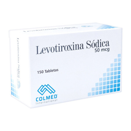 ( ) LEVOTIROXINA 50 MCG 150 TABLETAS PC               