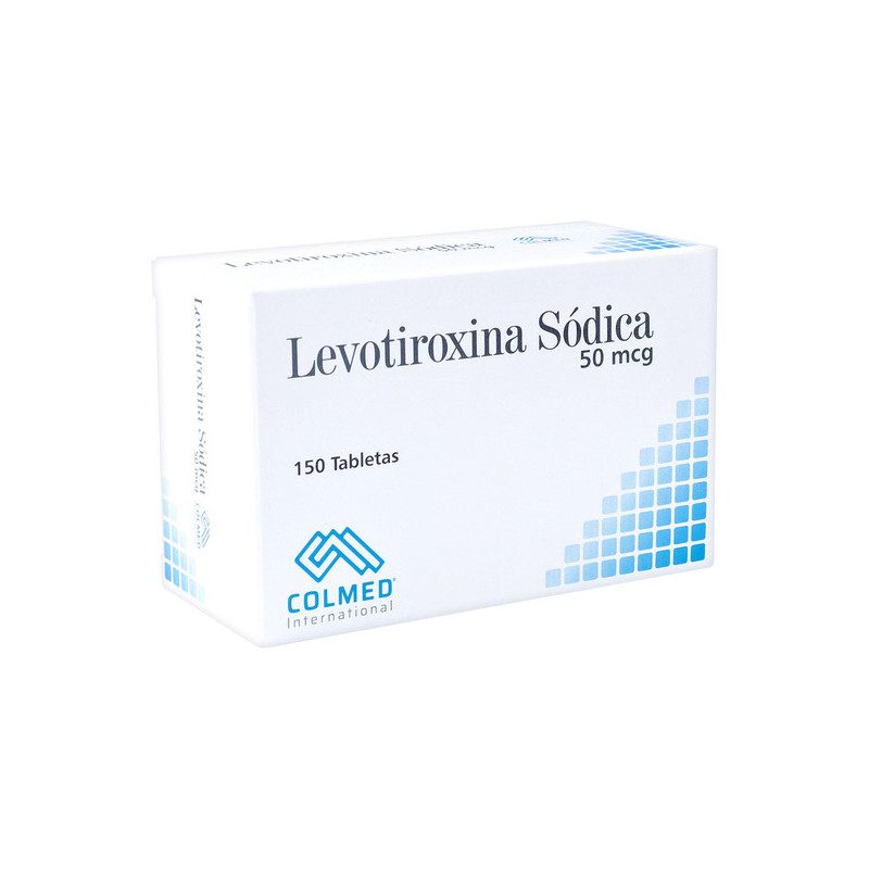 ( ) LEVOTIROXINA 50 MCG 150 TABLETAS PC               