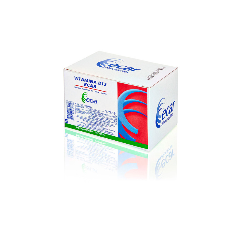 VITAMINA B12 1 ML 25 AMPOLLAS EC