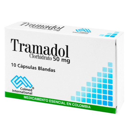 ( ) TRAMADOL 50 MG 10 CAPSULAS PC