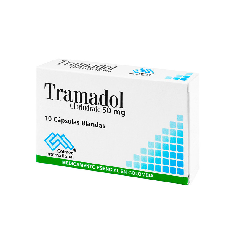 ( ) TRAMADOL 50 MG 10 CAPSULAS PC