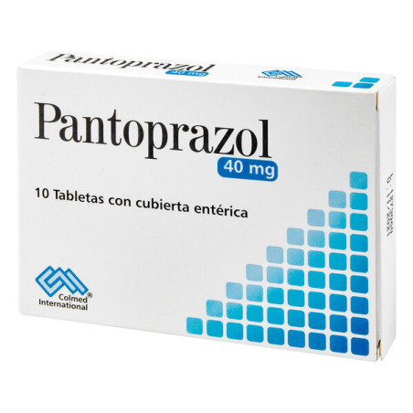 ( ) PANTOPRAZOL 40 MG 10 TABLETAS PC