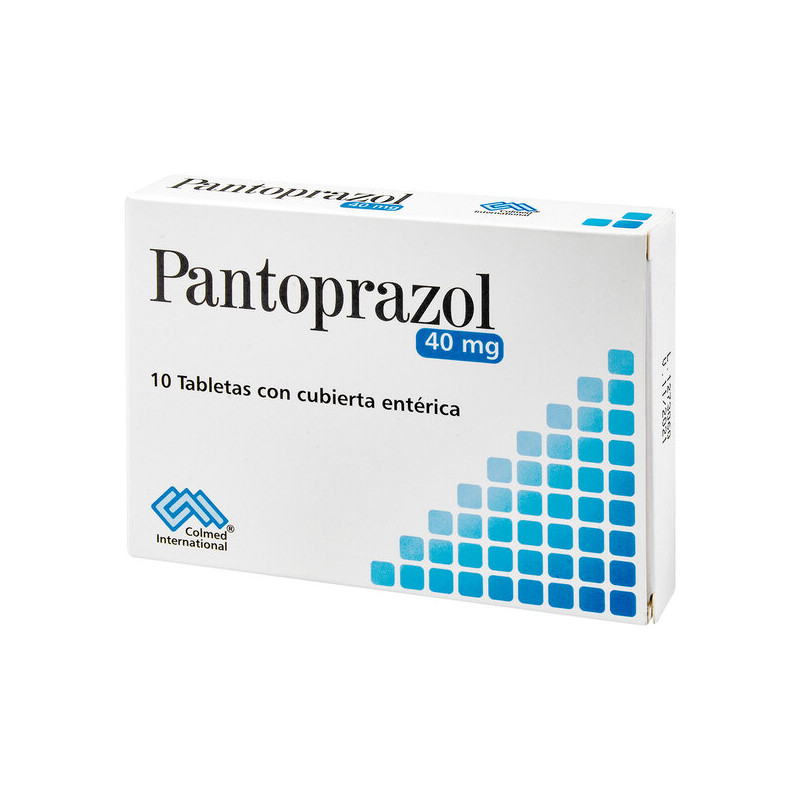 ( ) PANTOPRAZOL 40 MG 10 TABLETAS PC