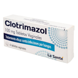( ) CLOTRIMAZOL 100 MG 6 TBS VAGINALES LS