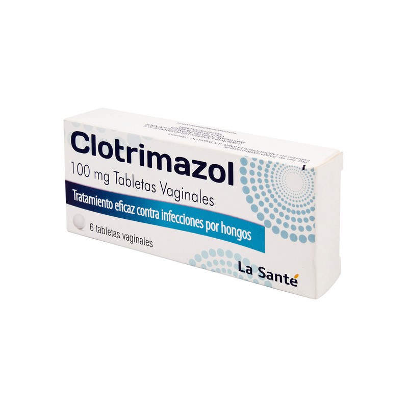 ( ) CLOTRIMAZOL 100 MG 6 TBS VAGINALES LS
