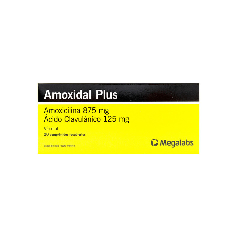 AMOXIDAL PLUS 20 TABLETAS REC.