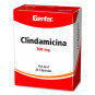 ( ) CLINDAMICINA 300 MG 24 CAPSULAS GF