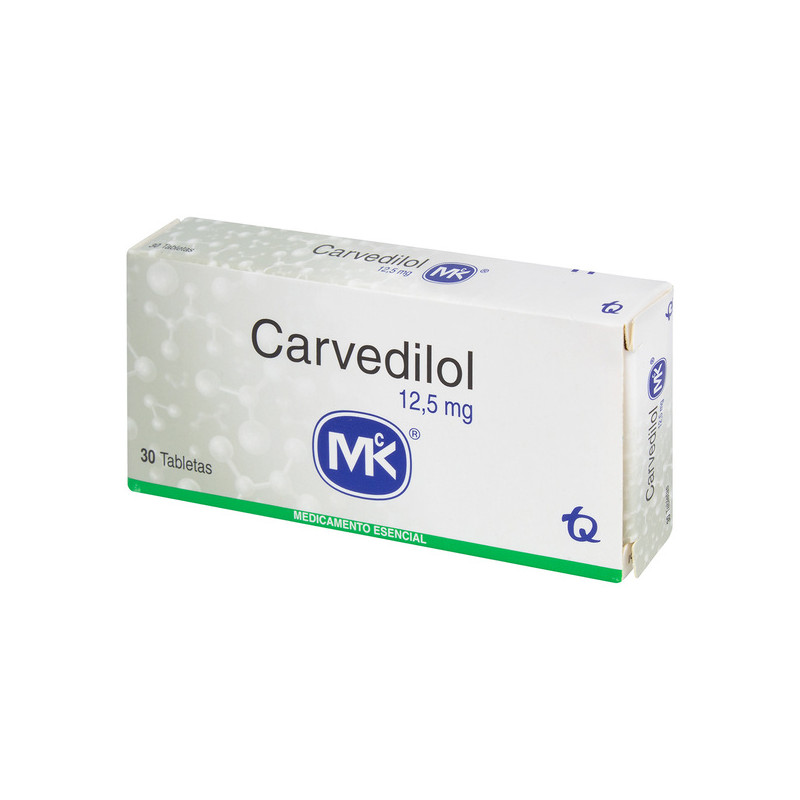 CARVEDILOL 12.5 MG 30 TBS MK(M)14820