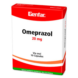 ( ) OMEPRAZOL 20 MG 10 CAPSULAS GF