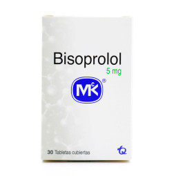 BISOPROLOL 5 MG 30 TABLETAS MK(M)17484