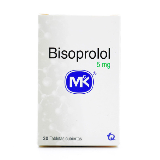 BISOPROLOL 5 MG 30 TABLETAS MK(M)17484