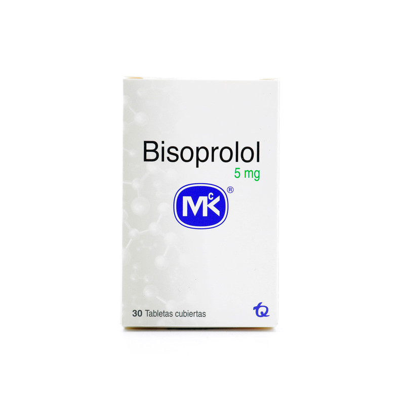 BISOPROLOL 5 MG 30 TABLETAS MK(M)17484
