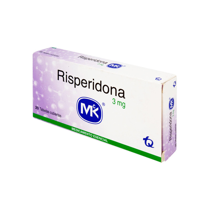 RISPERIDONA 3 MG 20 TBS MK (P)25107