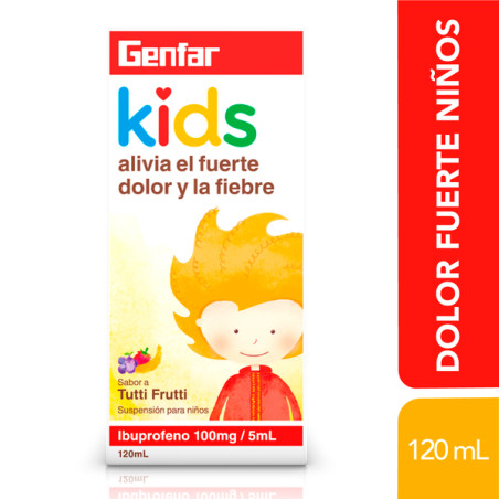 ( ) IBUPROFENO SUSPENSION KIDS 120ML GF