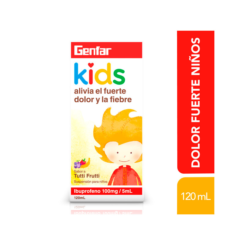 ( ) IBUPROFENO SUSPENSION KIDS 120ML GF
