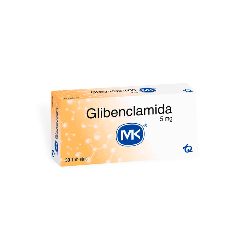 GLIBENCLAMIDA 5 MG 30 TBS MK