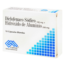 ( ) DICLOFENACO 100 MG HIDROX.10 CAPSULAS PC