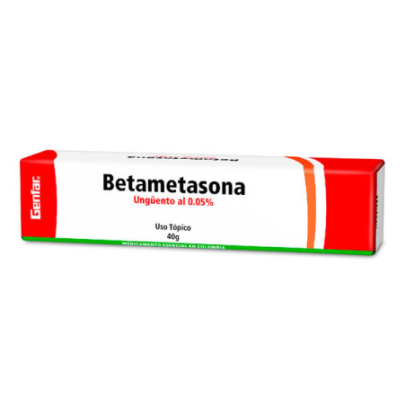 ( ) BETAMETASONA 0.05% CREMA 40 GR GF